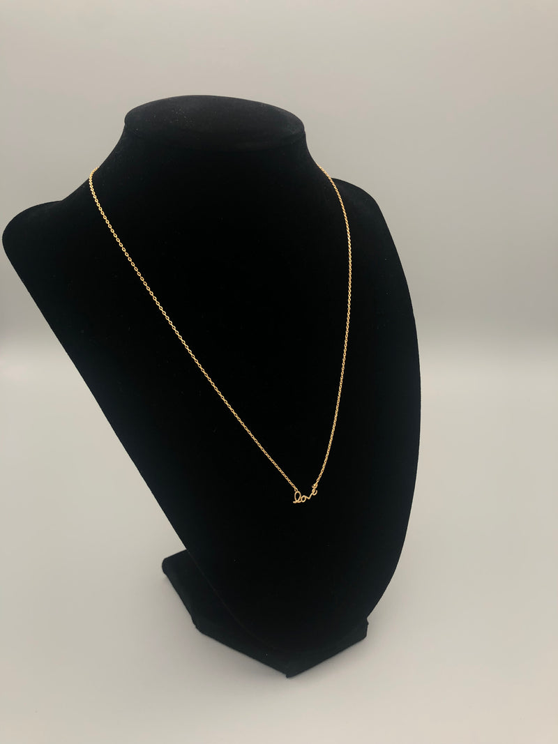 LOVE GOLD NECKLACE